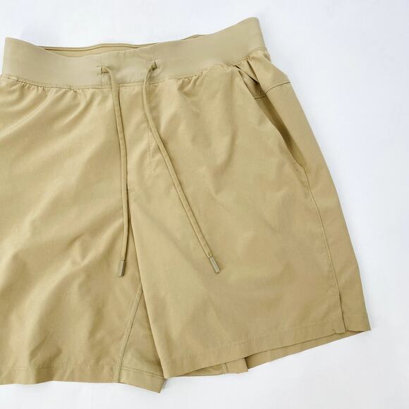 Lululemon khaki athletic shorts - Picture 1 of 5